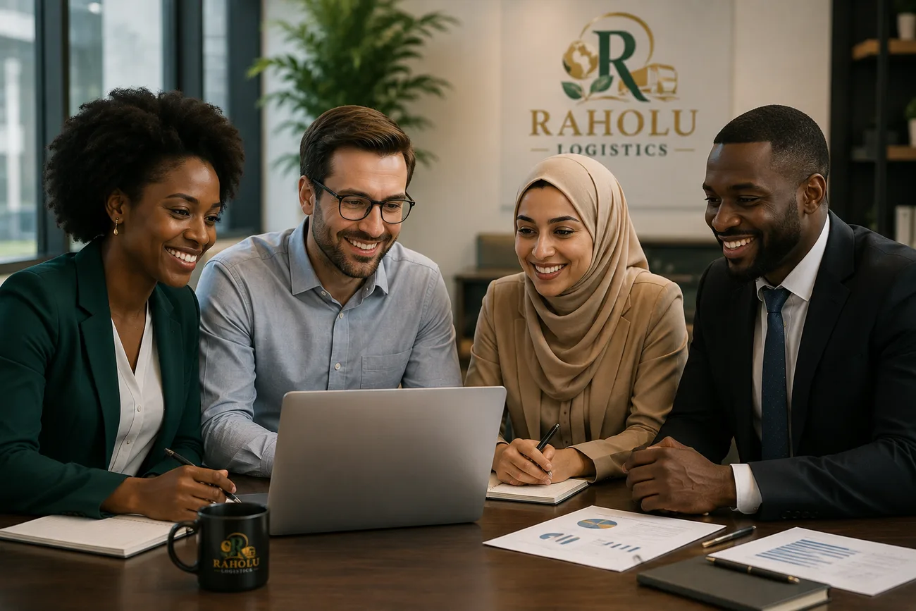 The Raholu Logistics team ready to help.